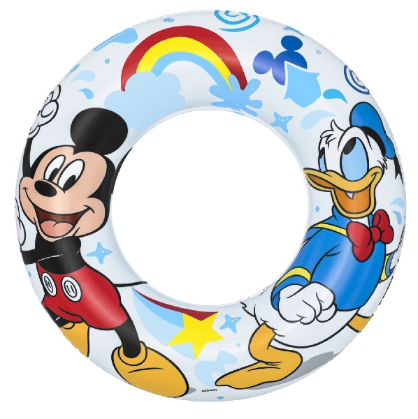 Bestway Детский надувной круг Mickey Mouse d56cm, 3+