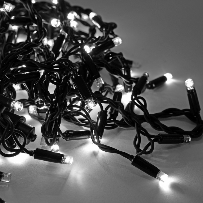 Гирлянда светодиодная - штора, свет белый, 3м х 1м (6361-388W) ТМ Global Christmas